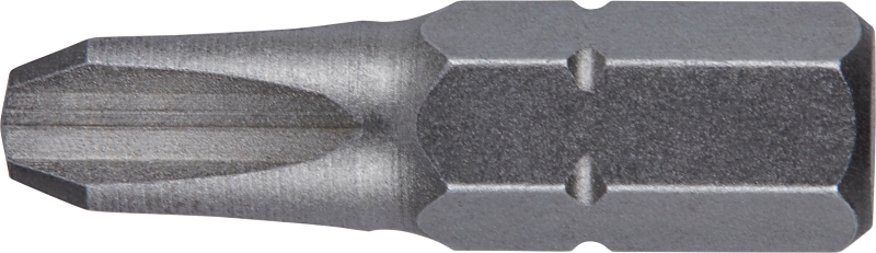 Irwin IWAF21PH3B25 Insert Bit, #3 Drive, Phillips Drive, 1/4 in Shank, Hex Shank, 1 in L, Steel