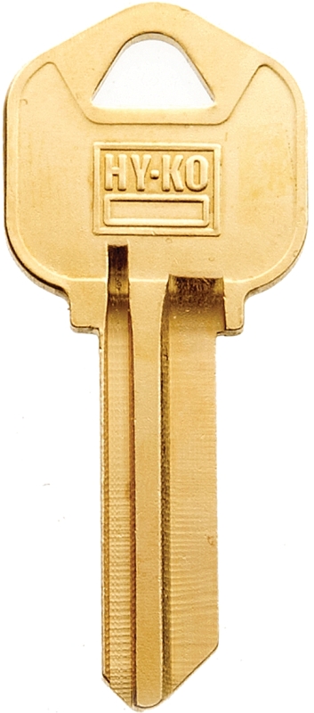 Hy-Ko 21200KW1BR Mechanical Key Blank, Brass, For: Kwikset KW1 Lock, Pack of 200