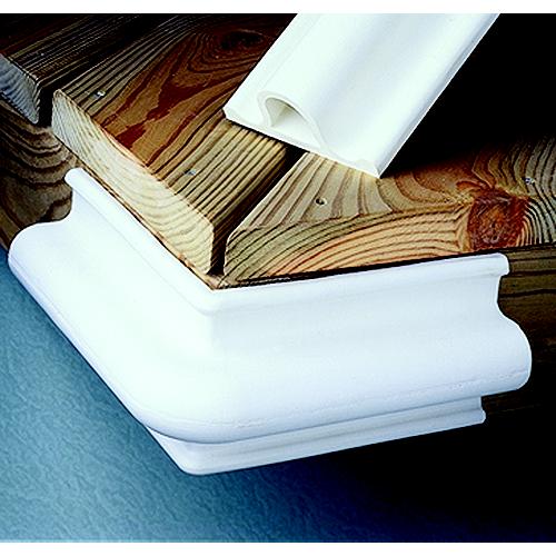 Taylor Dock Gard EPDM Corner Guard 6â³ L - White