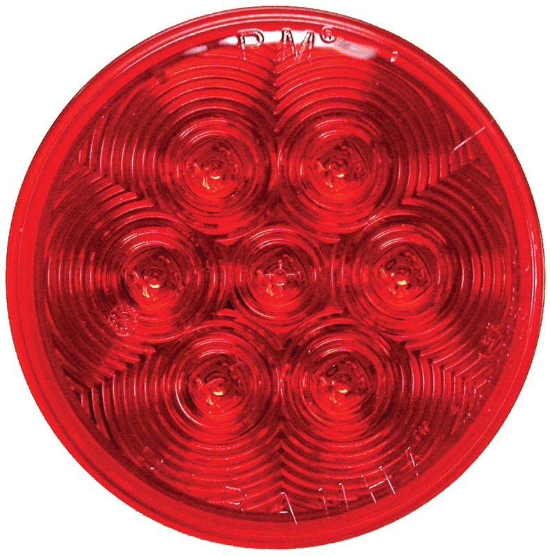 PM LumenX Series V826KR-7 Stop/Turn/Tail Light, LED Lamp, Red Light