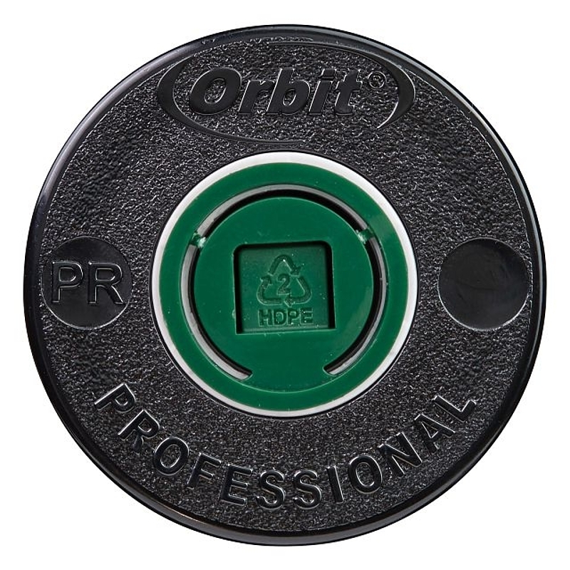 Orbit Professional Series 80361 Pressure Regulated Spray Head, 1/2 in Connection, Female, 4 in H Pop-Up, 15 to 30 ft