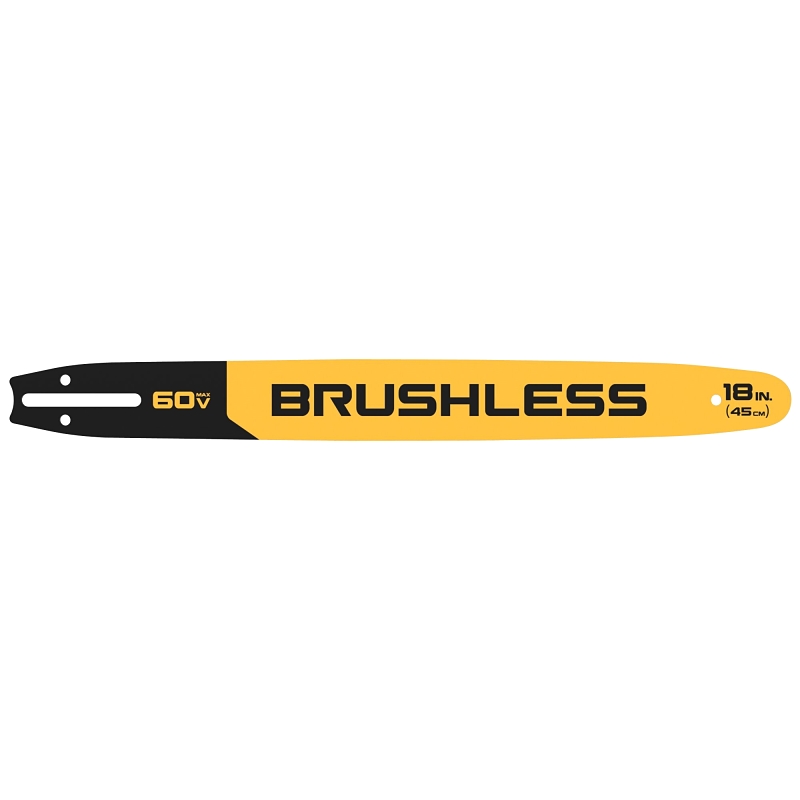 DEWALT DWZCSB18 Guide Bar, 18 in L Bar, 0.05 in Gauge, 3/8 in TPI/Pitch, 62-Drive Link