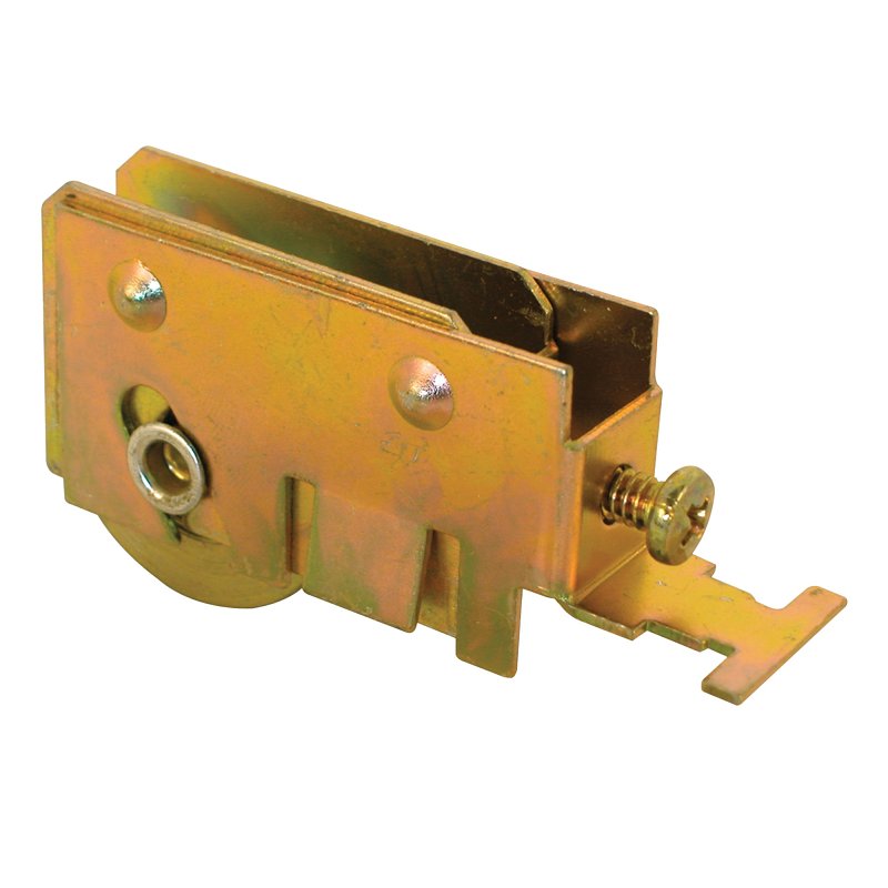 Prime-Line D 1518 Roller Assembly, 1-1/4 in Dia Roller, 5/16 in W Roller, Steel, 1-Roller, K-Tab Mounting