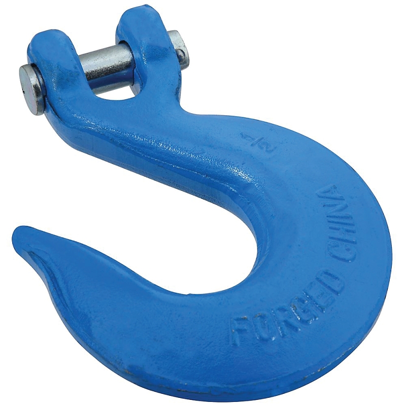National Hardware 3242BC Series N177-287 Clevis Slip Hook, 1/2 in, 9200 lb Working Load, 43 Grade, Steel