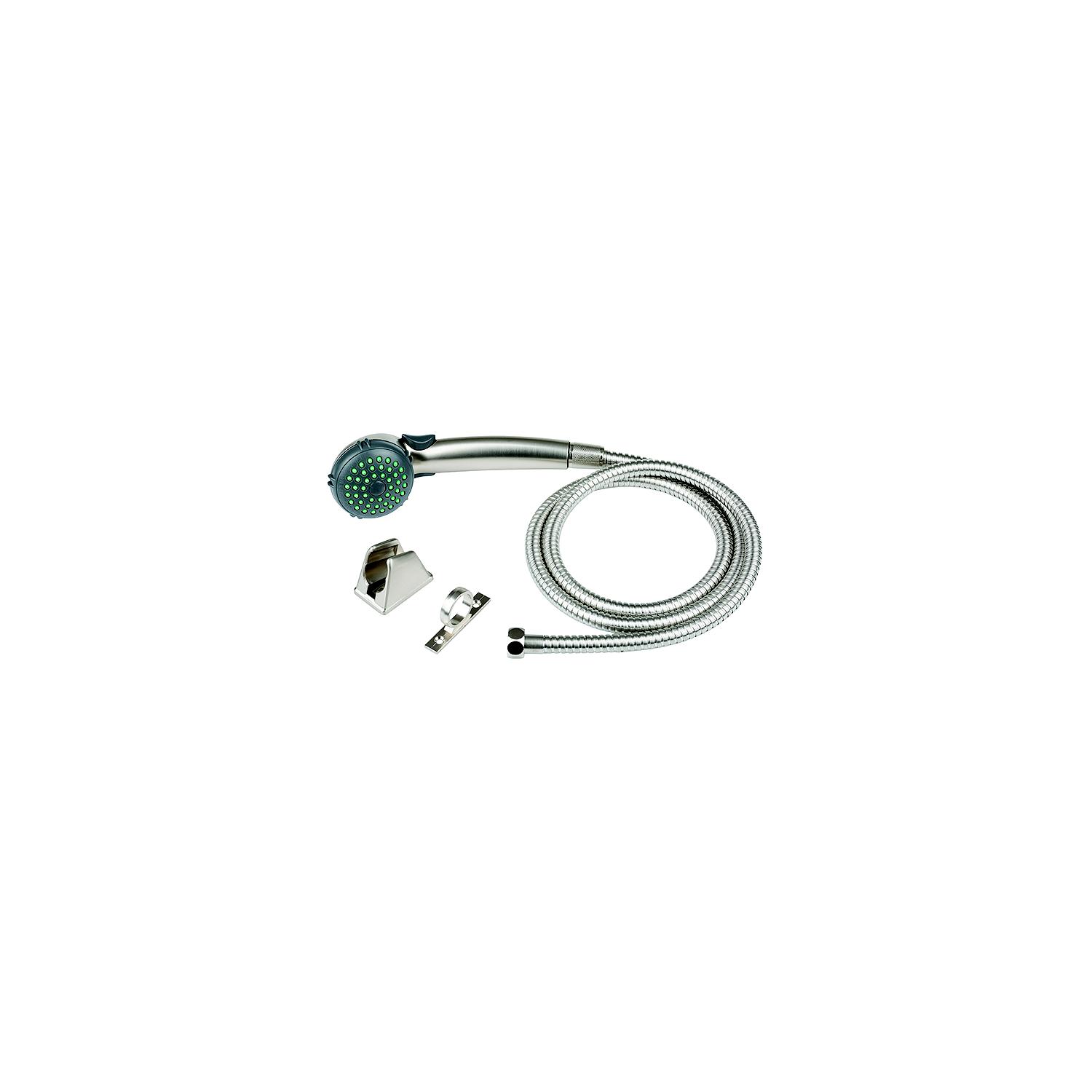 Dura Faucet DFSA400KSN Single Function Shower Wand & Hose Kit, Satin Nickel