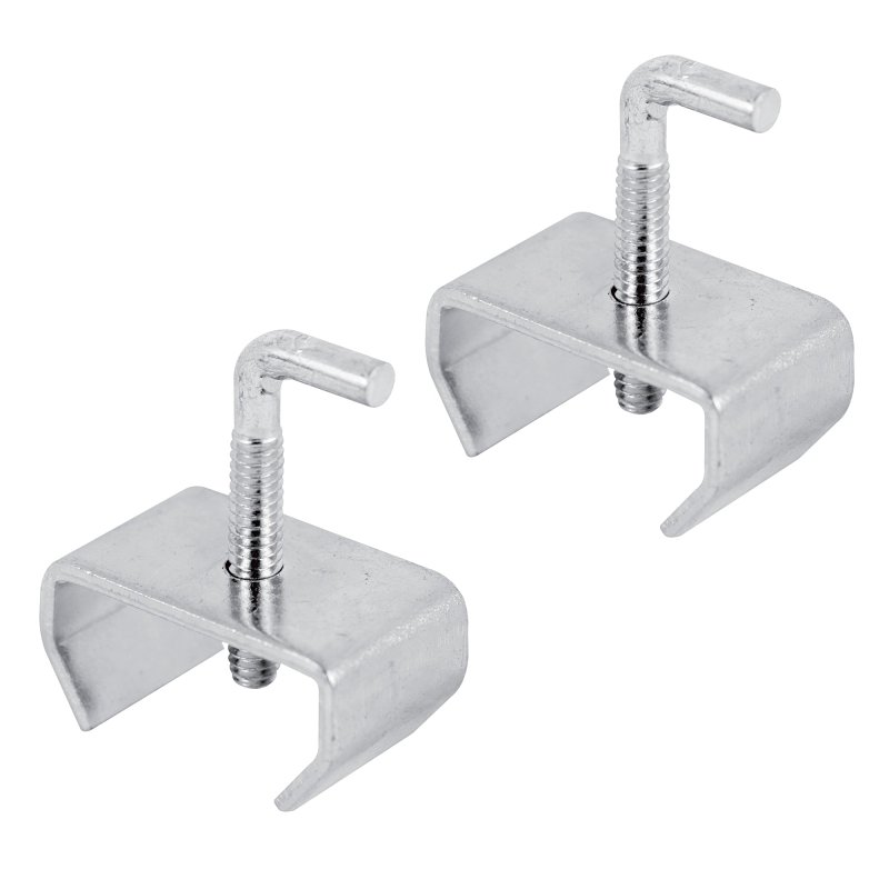 Prime-Line U 9005 Rail Clamp, Steel, Zinc