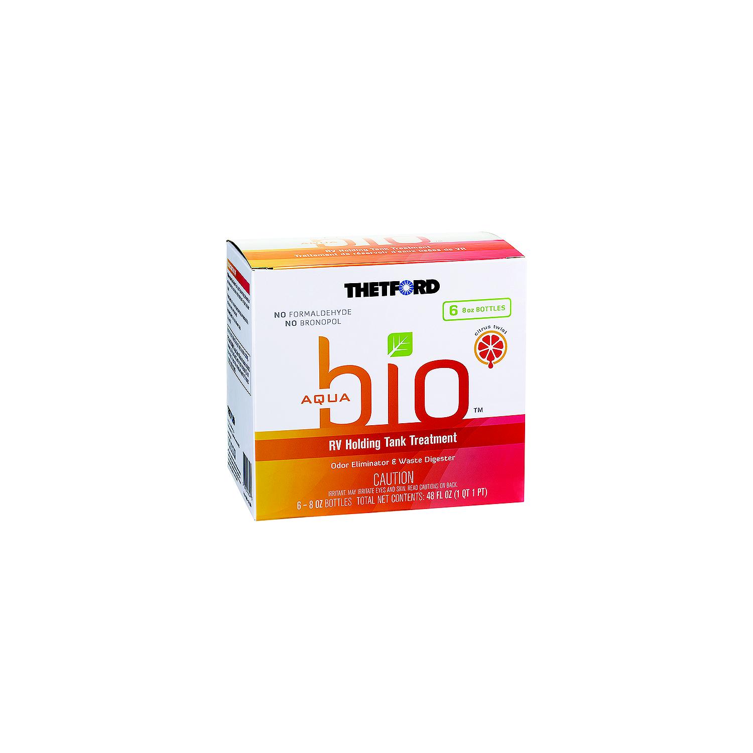 Thetford 96604 Aquabio Holding Tank Treatment, 8 oz., 6/pk