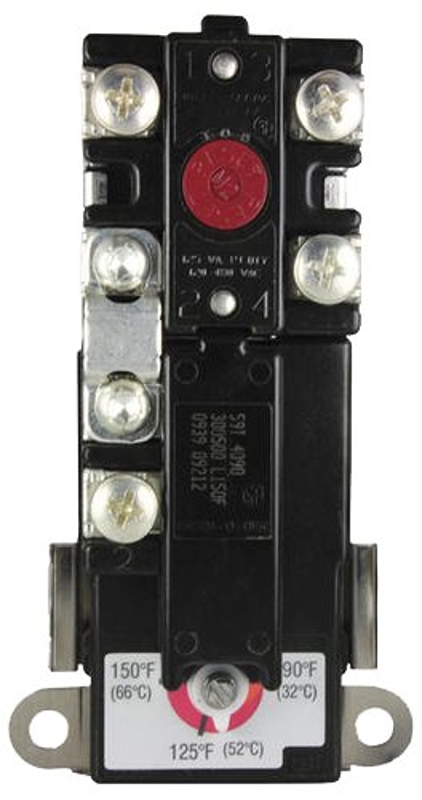 Richmond RP11699 Electric Thermostat, For: Residential Electric Water Heater, 90 to 150 deg F