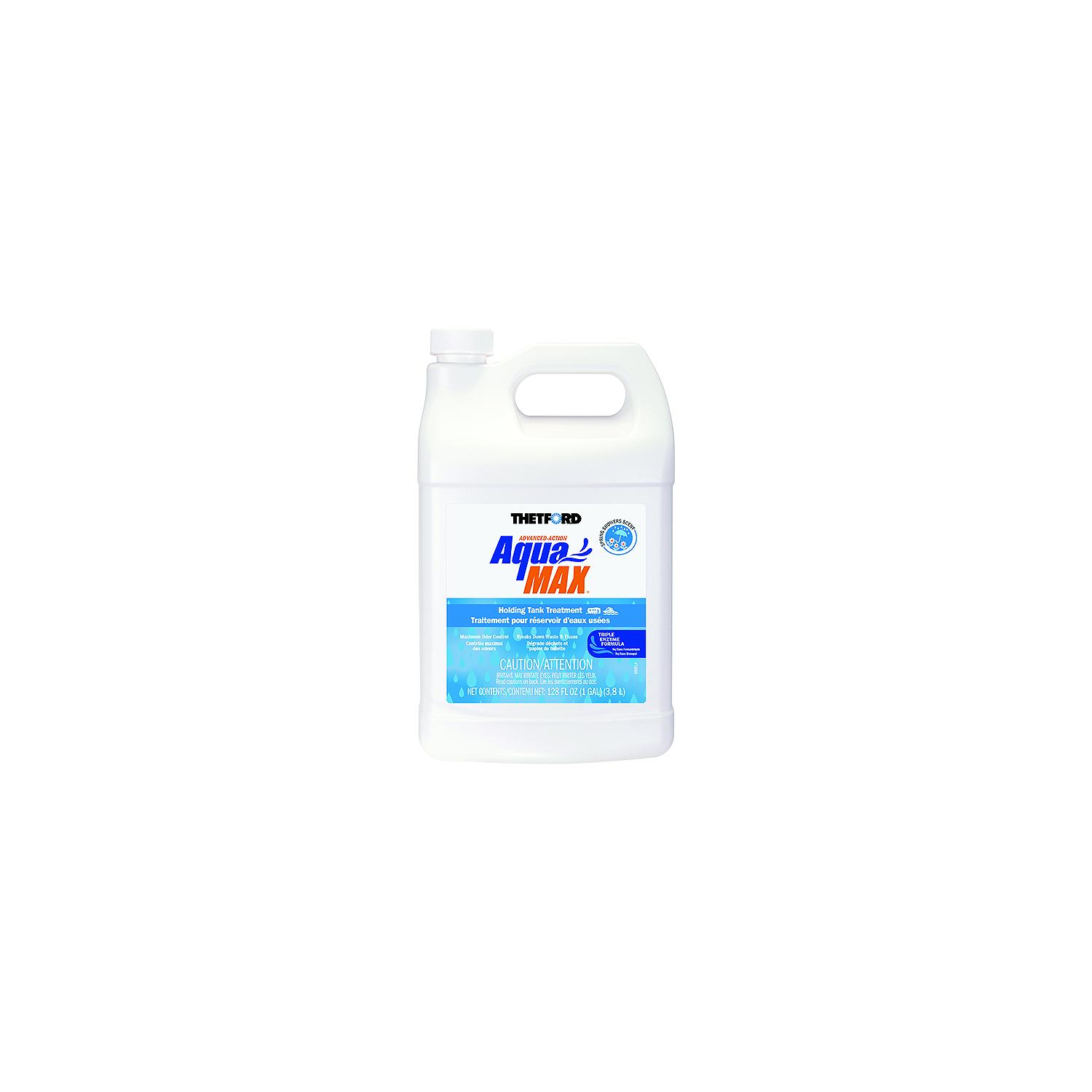 Thetford 96637 AquaMax Holding Tank Treatment, 1 Gal. Liquid, Spring Showers Sent