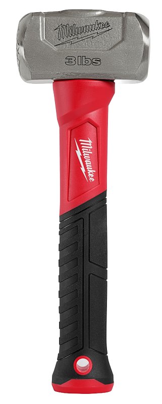 Milwaukee 48-22-9310 Drilling Hammer, 3 lb Head, Drilling, Milled, Smooth Head, Steel Head, 11 in OAL
