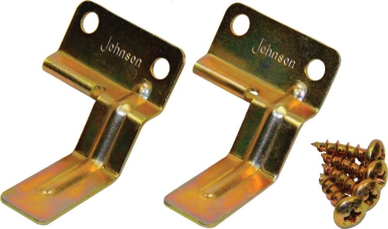 Johnson Hardware 1808PPK1 Universal Bi-Fold Panel Aligner Set, Steel, For: Bi-Fold Doors