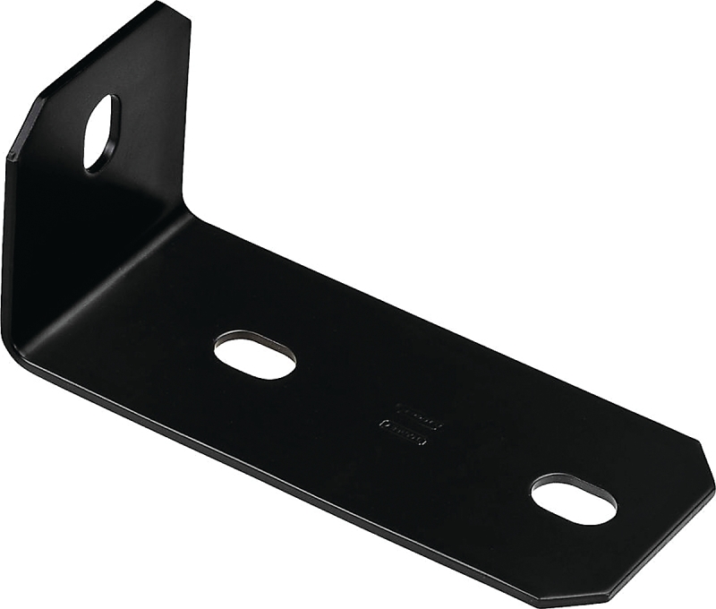 National Hardware 1155BC Series N351-498 Corner Brace, 6-13/16 in L, 3 in W, 3 in H, Steel, Powder-Coated