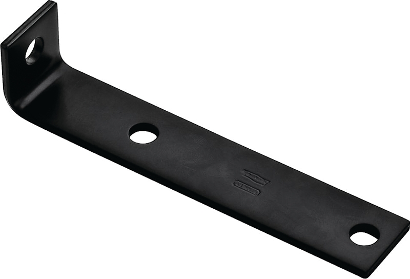 National Hardware 1152BC Series N351-480 Corner Brace, 7-1/2 in L, 1-1/2 in W, 1.6 in H, Steel, Powder-Coated