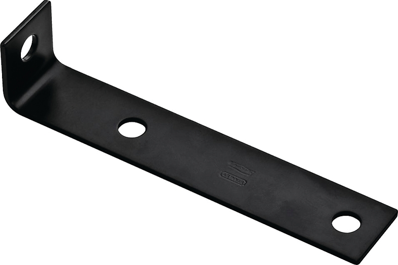 National Hardware 1152BC Series N351-478 Corner Brace, 7-1/2 in L, 1-1/2 in W, 1.6 in H, Steel, Powder-Coated