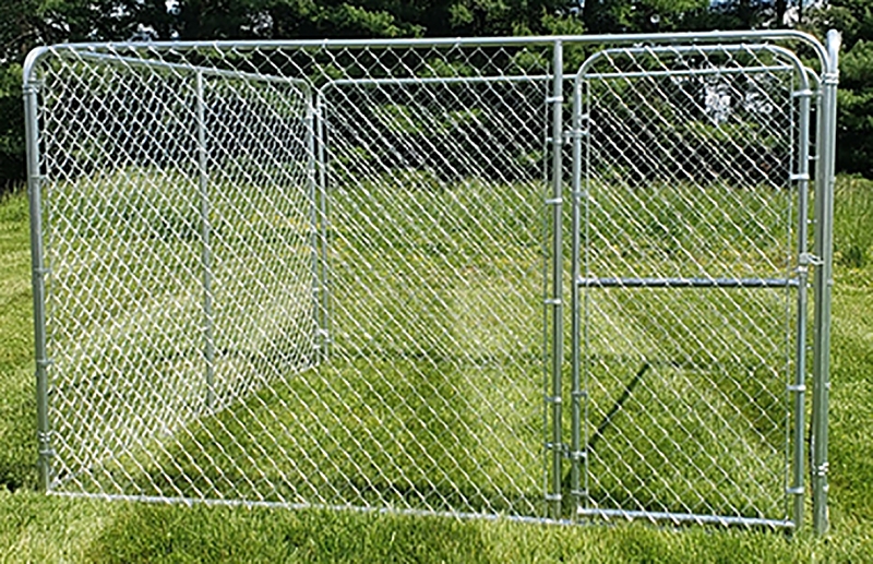 Chain link dog cages cheap