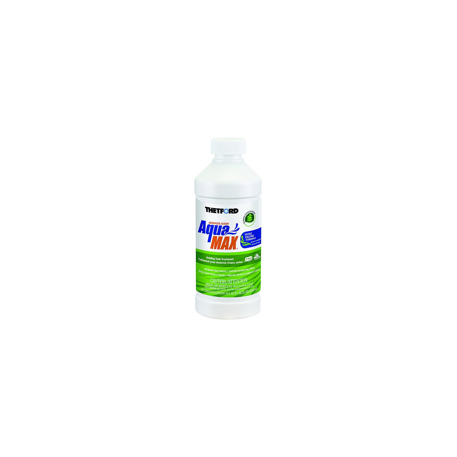 Thetford 96686 AquaMax Holding Tank Treatment, 32oz Liquid, Summer Cypress Sent