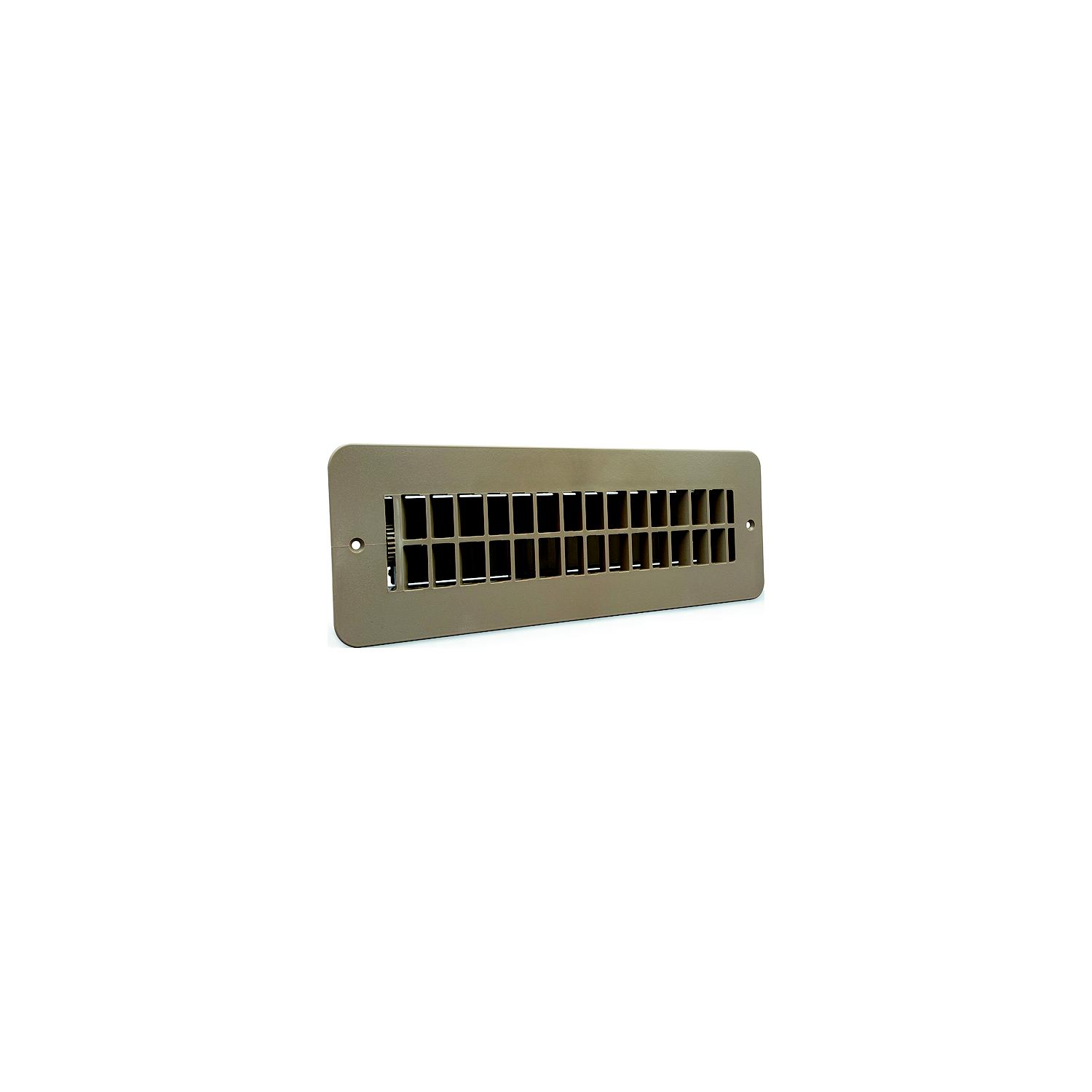 Thetford 94260 Floor Register w/Damper, Tan