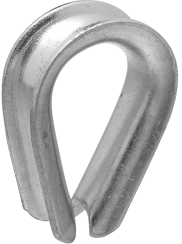 National Hardware 3232BC Series N177-923 Rope Thimble, Steel, Zinc-Plated