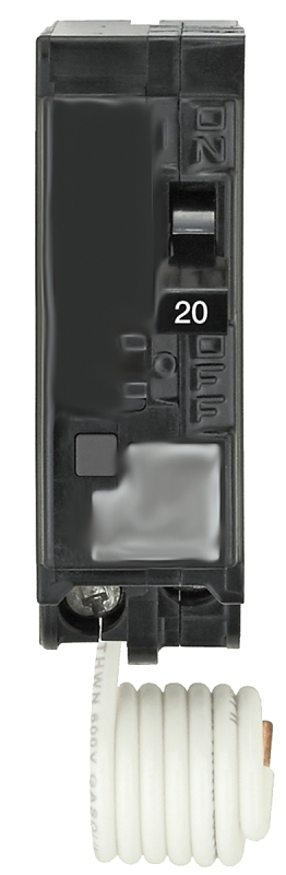 Siemens QF120A Circuit Breaker, GFCI, Type QPF, 20 A, 1 -Pole, 120 V, Plug Mounting