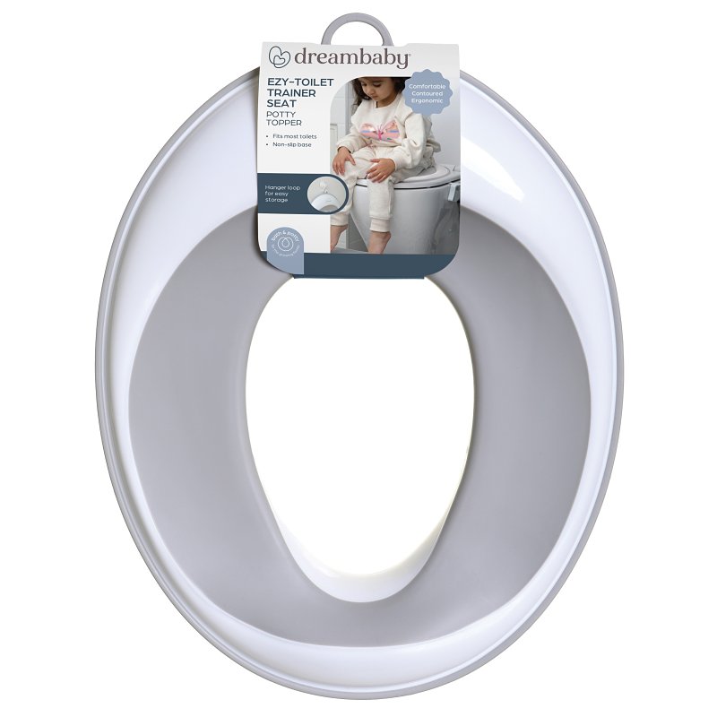 Dreambaby EZY Series L6001 Potty Seat, Toilet Trainer, Gray