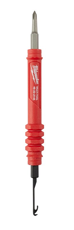 Milwaukee 48-22-2145 Multi-Pick Tool, 4-Function, Metal, Red