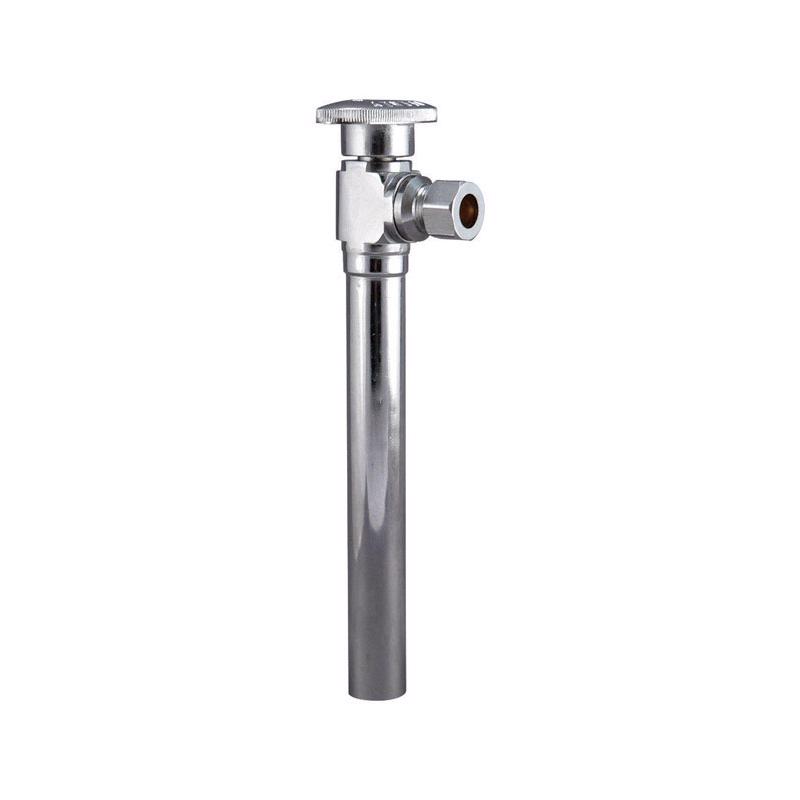 Keeney 1/2 in. Sweat X 3/8 in. Compression Brass Shut-Off Valve