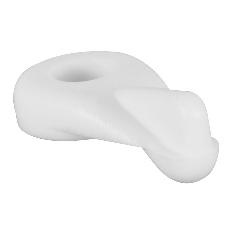 Prime-Line PL 7919 Flush Panel Clip with Screw, Nylon, Off-White