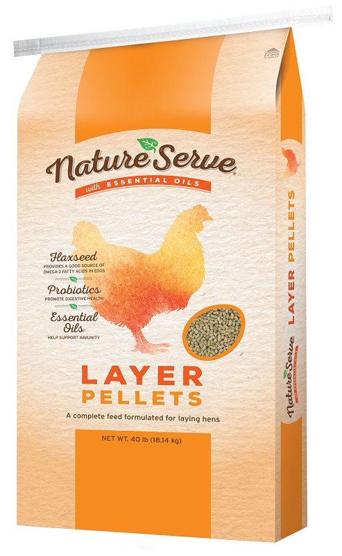 NatureServe 104040 Layer Pellet, 40 lb