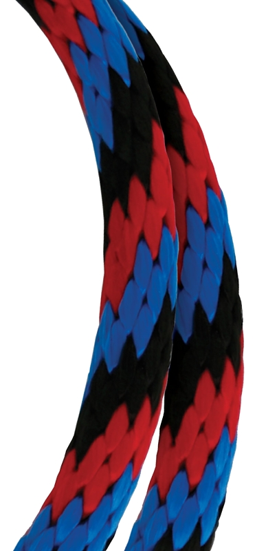 Baron 54032 Rope, 5/8 in Dia, 140 ft L, 325 lb Working Load, Polypropylene, Blue/Red
