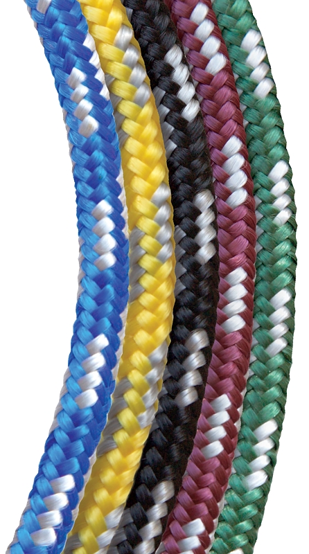 Baron 54027 Rope, 5/8 in Dia, 100 ft L, 5/8 in, 355 lb Working Load, Polypropylene, Assorted