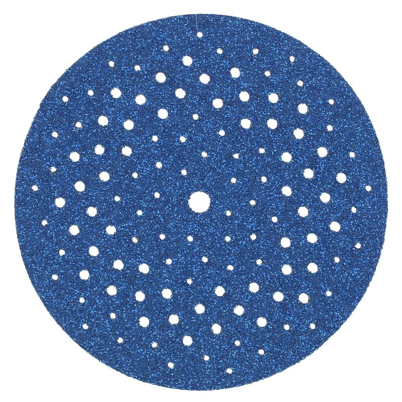 Norton 07660703225 Sanding Disc, 5 in Dia, 11/16 in Arbor, P40 Grit, Extra Coarse, Zirconia Aluminum Abrasive, Spiral