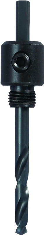 Lenox Speed Slot 1779803 Hole Saw Arbor, 1/2-20 Thread, 1/4 in Shank, 9/16 to 1-3/16 in Dia Bit, Round Shank