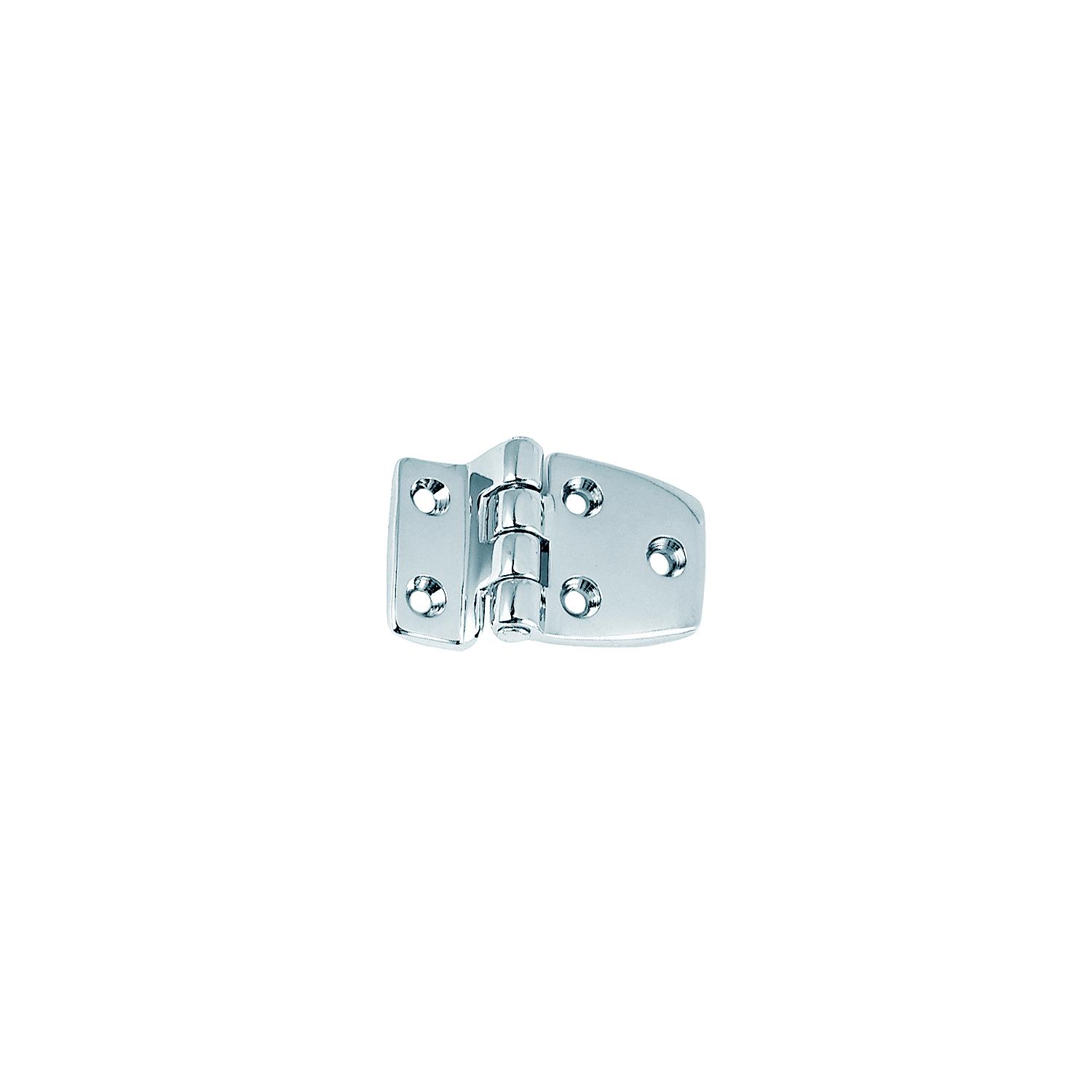 Shortside Hinge, Chrome/Zinc 2-1/2â³ x 1-1/2â³
