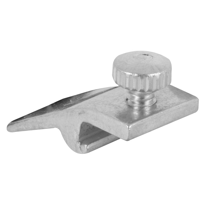 Prime-Line PL 7947 Storm Door Panel Clip, Aluminum, Mill, Silver