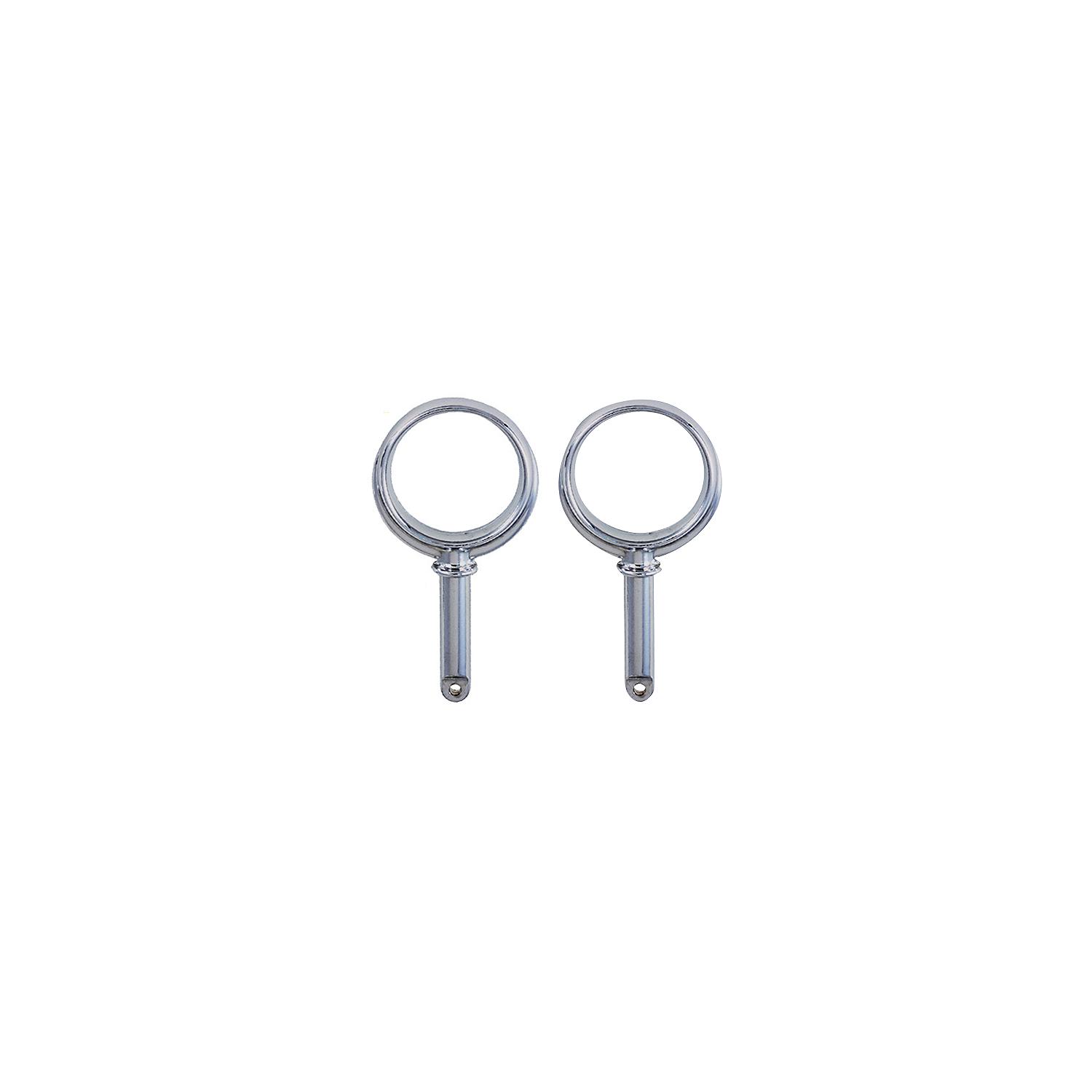 Round Type Rowlock Horns Chrome Plated Zinc