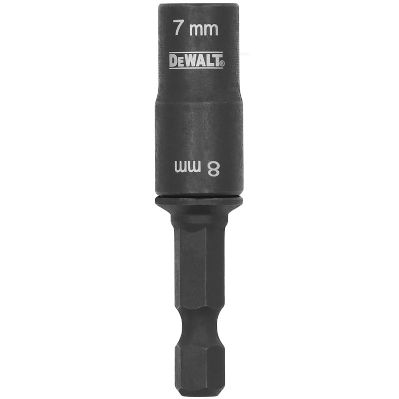 DEWALT ELITE Series DWADEND78MM Double-Ended Reversible Nut Driver, 7, 8 mm Drive, Hex Drive, 4.8 in L, 1/4 in L Shank