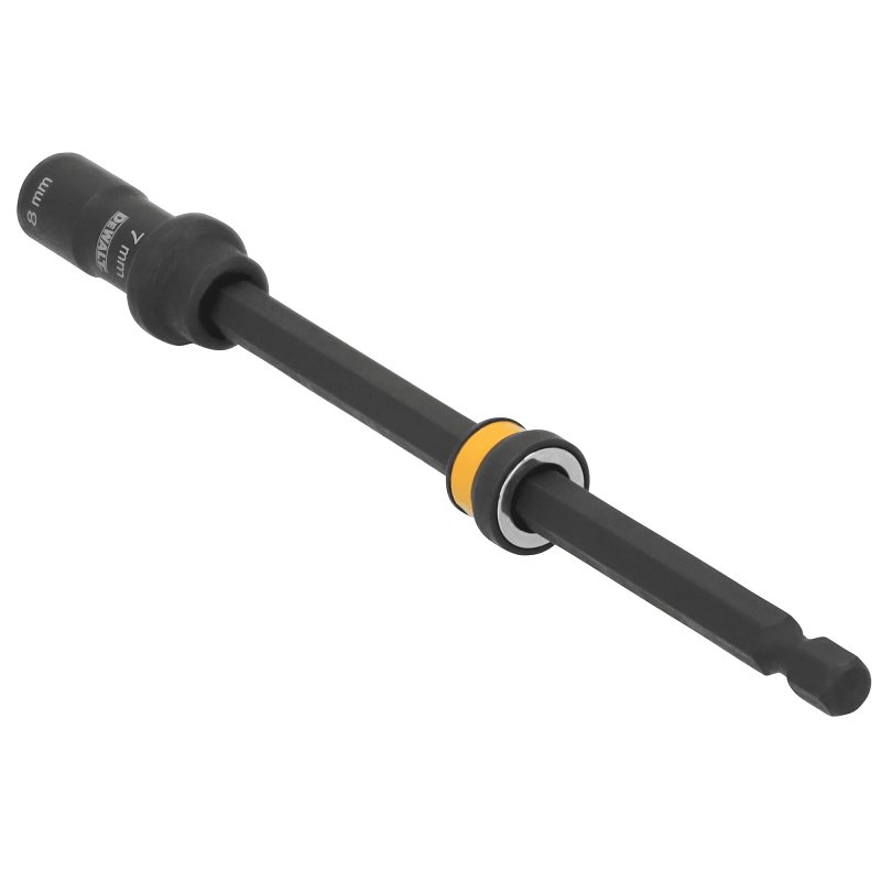 DEWALT ELITE Series DWADENDEXT-2MM 4-in-1 Reversible Nut Driver, 7, 8, 10, 13 mm Drive, 1 in L, 1/4 in L Shank