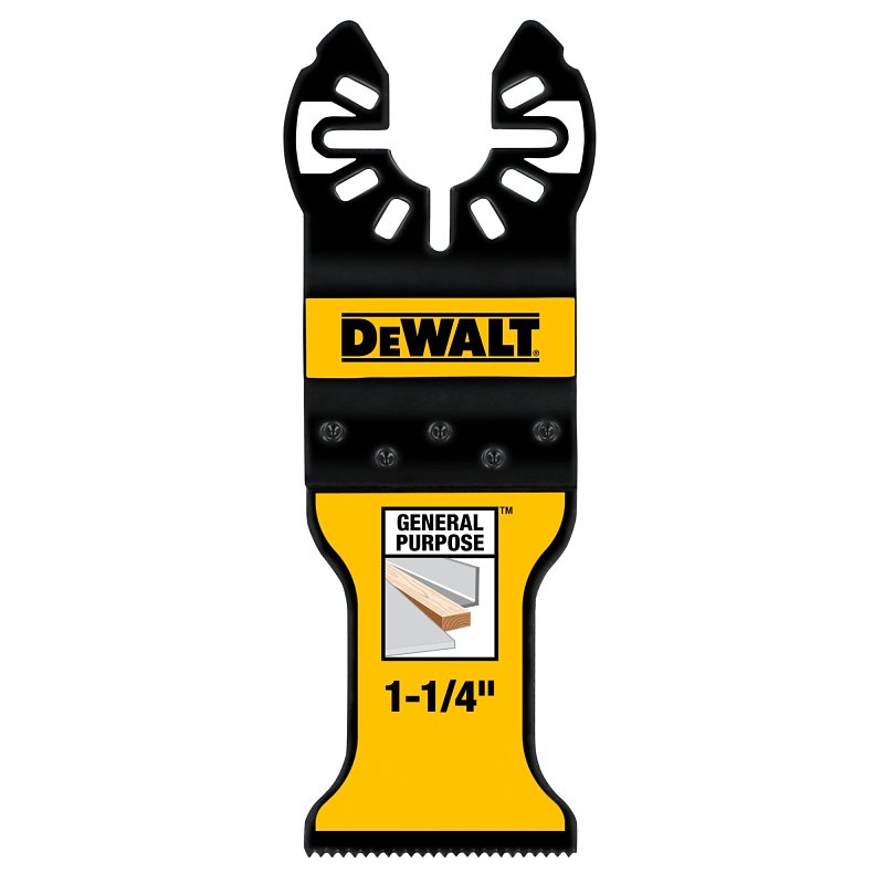 DEWALT DWA4203-3 Plunge Cut Blade, 1-1/4 in, HSS/Steel