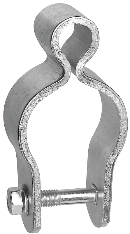 National Hardware N275-495 Pipe Gate Hinge, Steel, Zinc-Plated, 125 lb