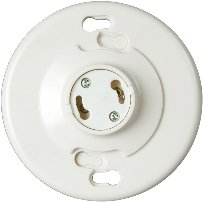 Eaton Wiring Devices GU24W SP Lamp Holder 250 VAC 660 W White VORG6558126 GU24W SP L