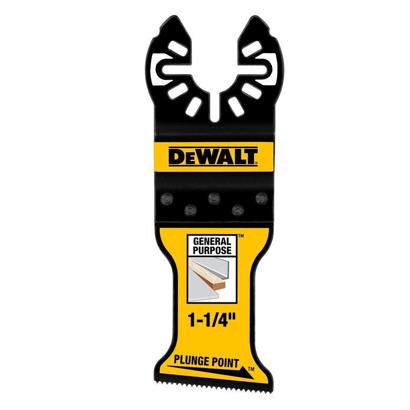 DEWALT DWA4258 General-Purpose Oscillating Blade, 1-1/4 in, Carbide