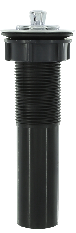 Danco 88163 Pop-Up Drain Stopper Assembly, Universal, Plastic, Chrome-Plated, For: 1-1/4 in Sink Drains