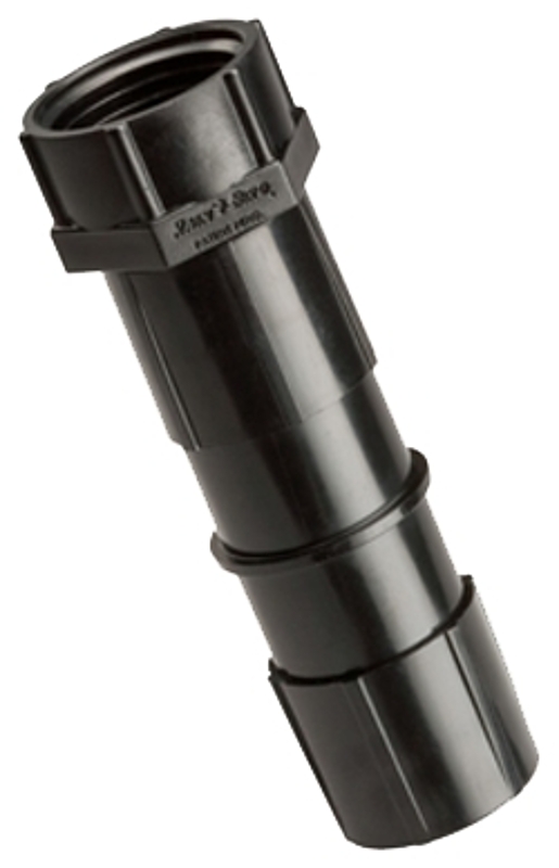 Rain Bird EF075FHTSM Hose Adapter, 3/4 in Connection, FHT x Tube, Plastic, Black