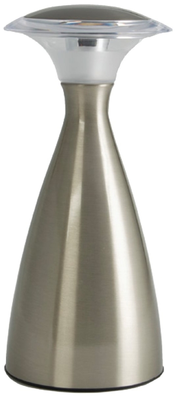 Light It 24414 130 Lantern Touch C Battery LED Lamp Metal Satin Nickel VORG1057454 24414 130