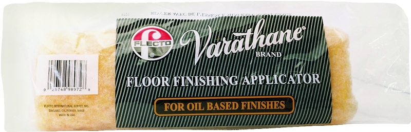 Varathane 989721 Floor Applicator Refill, 10 in L Pad, 3-1/2 in W Pad, Lambswool Pad