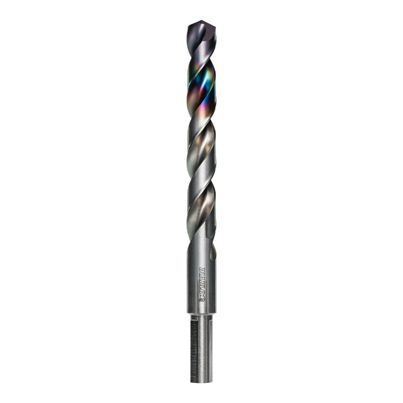 Diablo Metal Demon DMD3164JP1 Drill Bit, 31/64 in Dia, 5.9 in OAL, Three-Flat Reduced Shank, Pack of 6