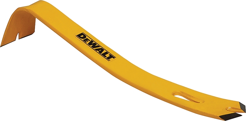 DEWALT DWHT55518 Pry Bar, 12 in L, Beveled Tip, Steel, 35 mm W