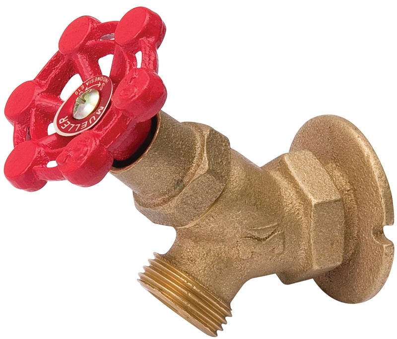 B & K ProLine Series 108-013 Heavy-Duty Sillcock Valve, 1/2 x 3/4 in Connection, FIP x MHT, 125 psi Pressure, Brass Body