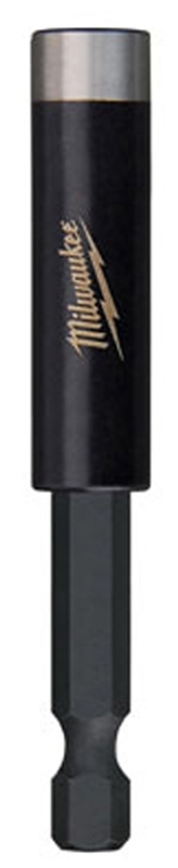 Milwaukee SHOCKWAVE 48-32-4505 Impact-Duty Bit Holder with C-Ring, 1/4 in Drive, Hex Drive, 1/4 in Shank, Hex Shank, Pack of 10