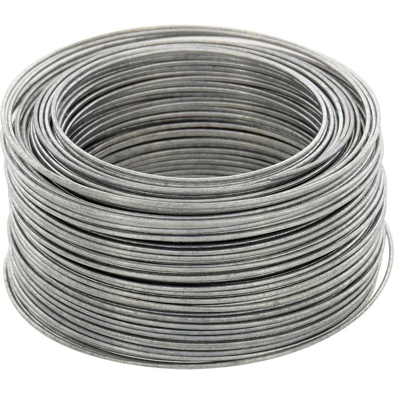 Hillman 50135 Utility Wire, 1/2 in Dia, 100 ft L, 22 ga Gauge, 25 lb Working Load, Steel, Galvanized